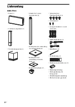 Preview for 160 page of Sony BDV-F500 Manual