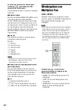 Preview for 196 page of Sony BDV-F500 Manual