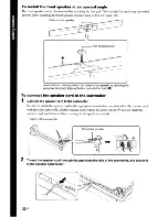 Предварительный просмотр 20 страницы Sony BDV-F7 - Blu-ray Disc™ Player Home Theater System Operating Instructions Manual