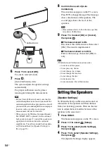 Preview for 54 page of Sony BDV-HZ970W  (UWA-BR100) Operating Instructions Manual