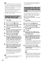 Preview for 58 page of Sony BDV-HZ970W  (UWA-BR100) Operating Instructions Manual