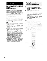 Предварительный просмотр 88 страницы Sony BDV-IS1000 Operating Instructions Manual