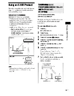 Предварительный просмотр 89 страницы Sony BDV-IS1000 Operating Instructions Manual