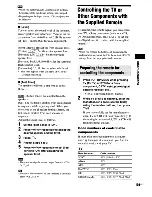 Предварительный просмотр 101 страницы Sony BDV-IS1000 Operating Instructions Manual