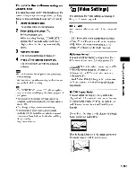 Предварительный просмотр 109 страницы Sony BDV-IS1000 Operating Instructions Manual