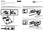 Sony BDV-IZ1000W Quick Setup Manual preview