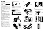 Sony BDV-L800 Speaker Installation Manual preview