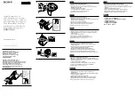 Sony BDV-N590 Speaker Installation Manual предпросмотр