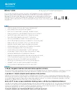 Preview for 1 page of Sony BDV-N7100W  Guide Specifications