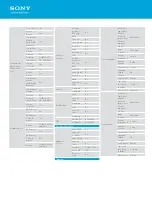 Preview for 5 page of Sony BDV-N7100W  Guide Specifications