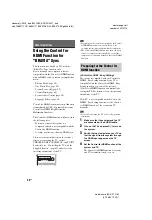 Preview for 58 page of Sony BDV-Z7 Operating Instructions Manual