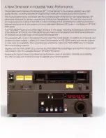 Предварительный просмотр 2 страницы Sony Betacam SP 2000 Pro PVW-2600P Features & Specifications