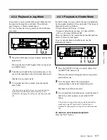 Preview for 37 page of Sony Betacam SX DNW-A65 Operation Manual