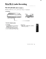 Preview for 110 page of Sony Betamax SL-HF2100 Operating Instructions Manual