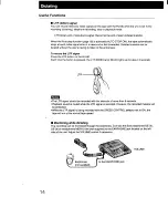 Предварительный просмотр 14 страницы Sony BI-85 Operating Instructions Manual