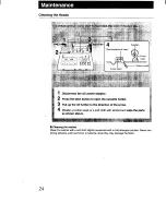 Предварительный просмотр 24 страницы Sony BI-85 Operating Instructions Manual