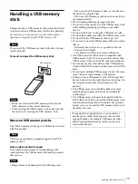 Preview for 13 page of Sony BKM-17R Operating Instructions Manual