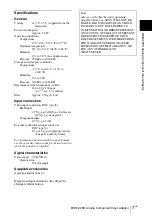 Предварительный просмотр 13 страницы Sony BKM-227W Operating Instructions Manual