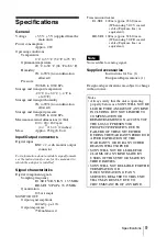 Предварительный просмотр 9 страницы Sony BKM-243HSM Instructions For Use Manual