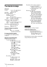 Предварительный просмотр 82 страницы Sony BKM-250TGM Instructions For Use Manual