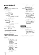 Предварительный просмотр 86 страницы Sony BKM-250TGM Instructions For Use Manual