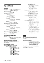 Предварительный просмотр 94 страницы Sony BKM-250TGM Instructions For Use Manual