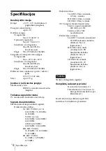 Предварительный просмотр 110 страницы Sony BKM-250TGM Instructions For Use Manual