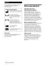 Предварительный просмотр 112 страницы Sony BKM-250TGM Instructions For Use Manual