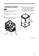 Предварительный просмотр 17 страницы Sony BKM-301HD Installation Manual