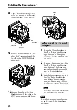 Предварительный просмотр 20 страницы Sony BKM-301HD Installation Manual