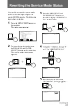 Предварительный просмотр 21 страницы Sony BKM-301HD Installation Manual