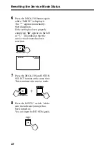 Предварительный просмотр 22 страницы Sony BKM-301HD Installation Manual