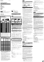 Sony BKM-FW16 Operating Instructions preview