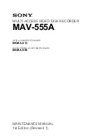 Preview for 1 page of Sony BKMA-513 Maintenance Manual