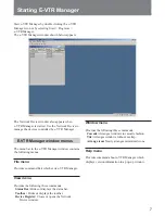 Preview for 9 page of Sony BKMW-E2000 Operation Manual