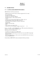 Preview for 5 page of Sony BKMW-E3000 Installation Manual