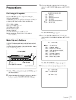 Preview for 9 page of Sony BKMW-E3000 Operation Manual