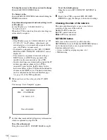 Preview for 10 page of Sony BKMW-E3000 Operation Manual