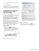 Preview for 27 page of Sony BKMW-E3000 Operation Manual