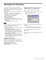 Preview for 35 page of Sony BKMW-E3000 Operation Manual