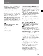 Preview for 23 page of Sony BKPF-105A Operation Manual