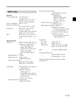 Preview for 35 page of Sony BKPF-105A Operation Manual