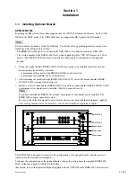 Предварительный просмотр 7 страницы Sony BKSR-2025 Installation Manual