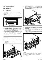 Предварительный просмотр 8 страницы Sony BKSR-2025 Installation Manual