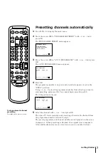 Preview for 7 page of Sony Black Trinitron KV-14V5U Operating Instructions Manual