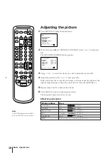 Preview for 18 page of Sony Black Trinitron KV-14V5U Operating Instructions Manual