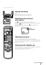 Preview for 19 page of Sony Black Trinitron KV-14V5U Operating Instructions Manual