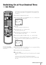 Preview for 37 page of Sony Black Trinitron KV-14V5U Operating Instructions Manual