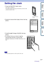 Preview for 25 page of Sony Bloggie Live MHS-TS55/S Handbook