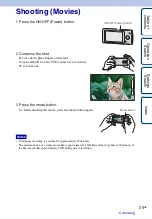 Preview for 29 page of Sony Bloggie Live MHS-TS55/S Handbook